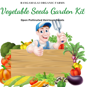 Heirloom Vegetables Garden Seed Kit – Pack of 13 Vegetables