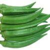 Green Okra Seeds (Naatu Vendai) - Image 2