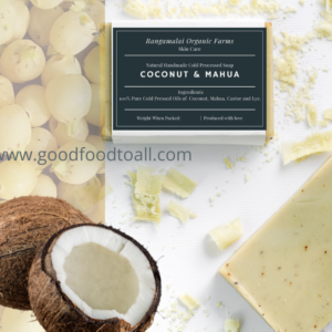 Handmade Cold Processed Soap –  Coconut & Mahua (Unscented)