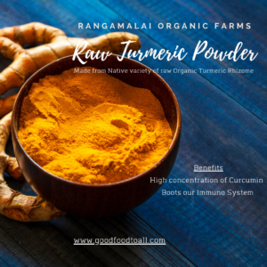 Raw Turmeric (Haldi/Pasumanjal), 100g