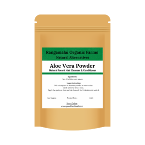Aloe Vera Powder (100% Pure) – Natural cleanser and conditioner