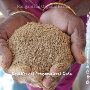 pongamia oil cake powder
